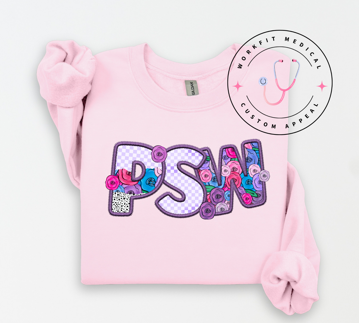 Simply Floral PSW Crewneck