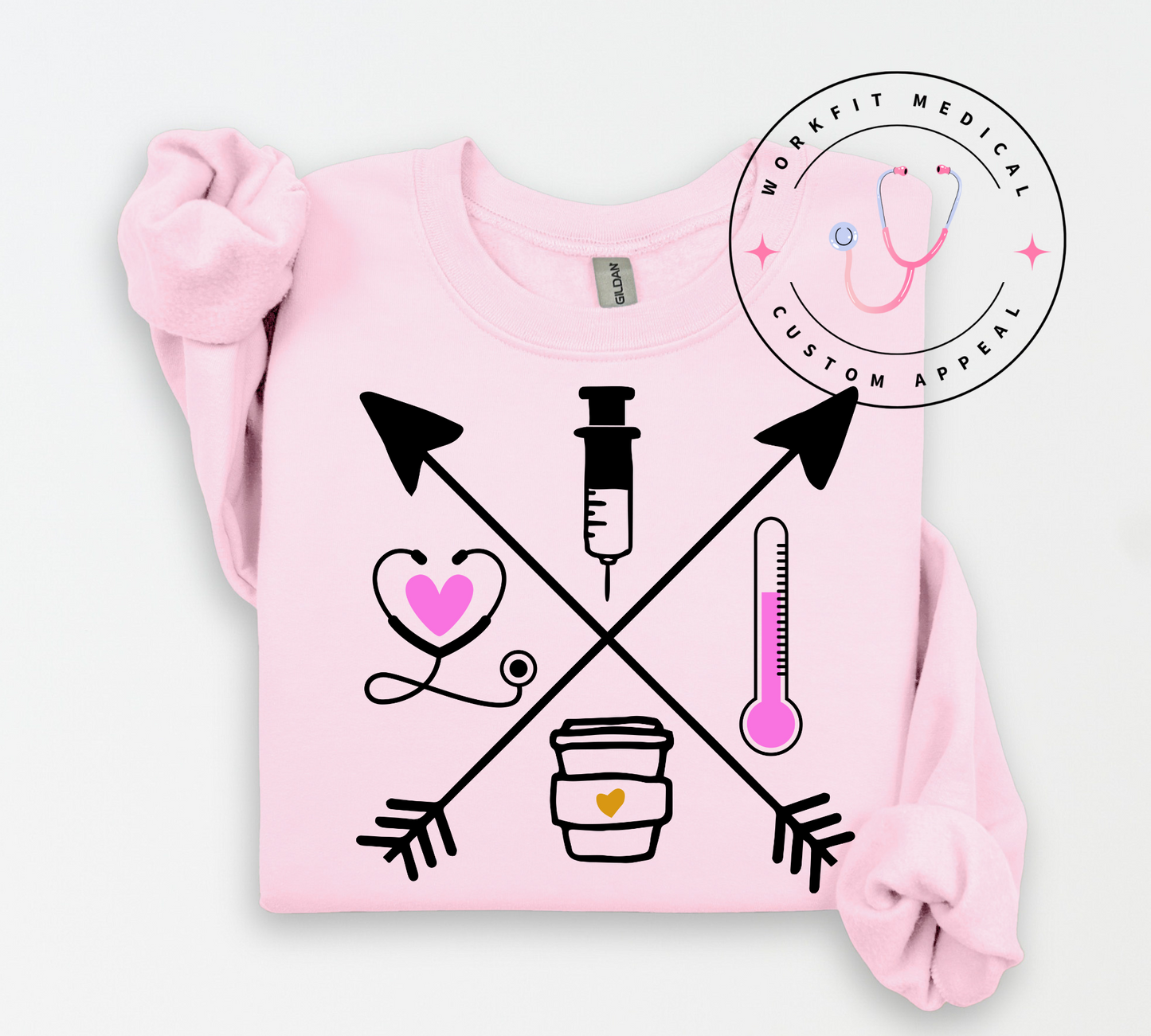 A few Nurse things Crewneck