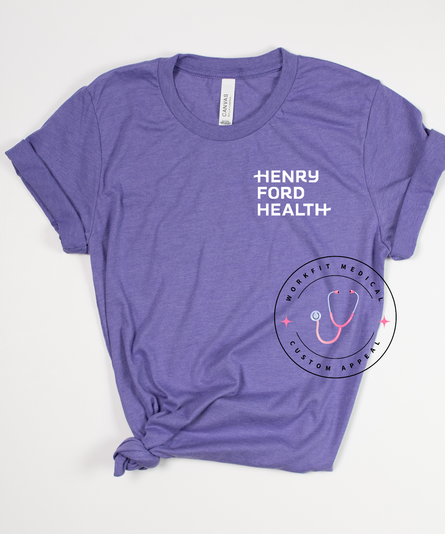 Bella Canvas Henry Ford Health Care Tees