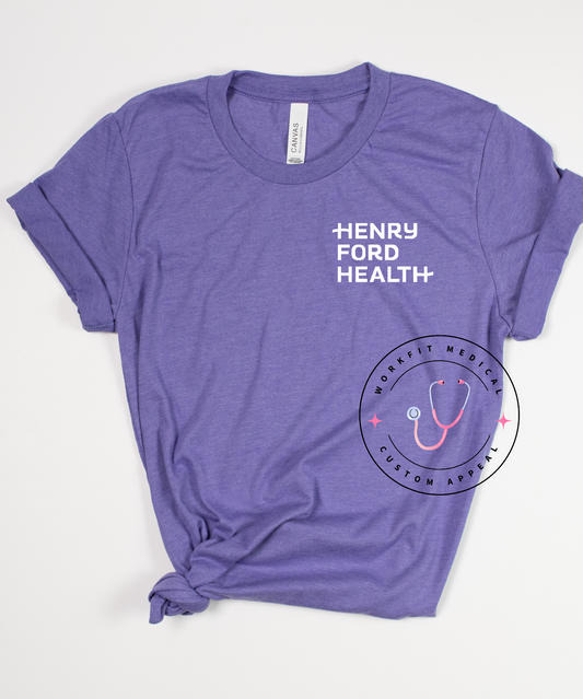 Bella Canvas Henry Ford Health Care Tees