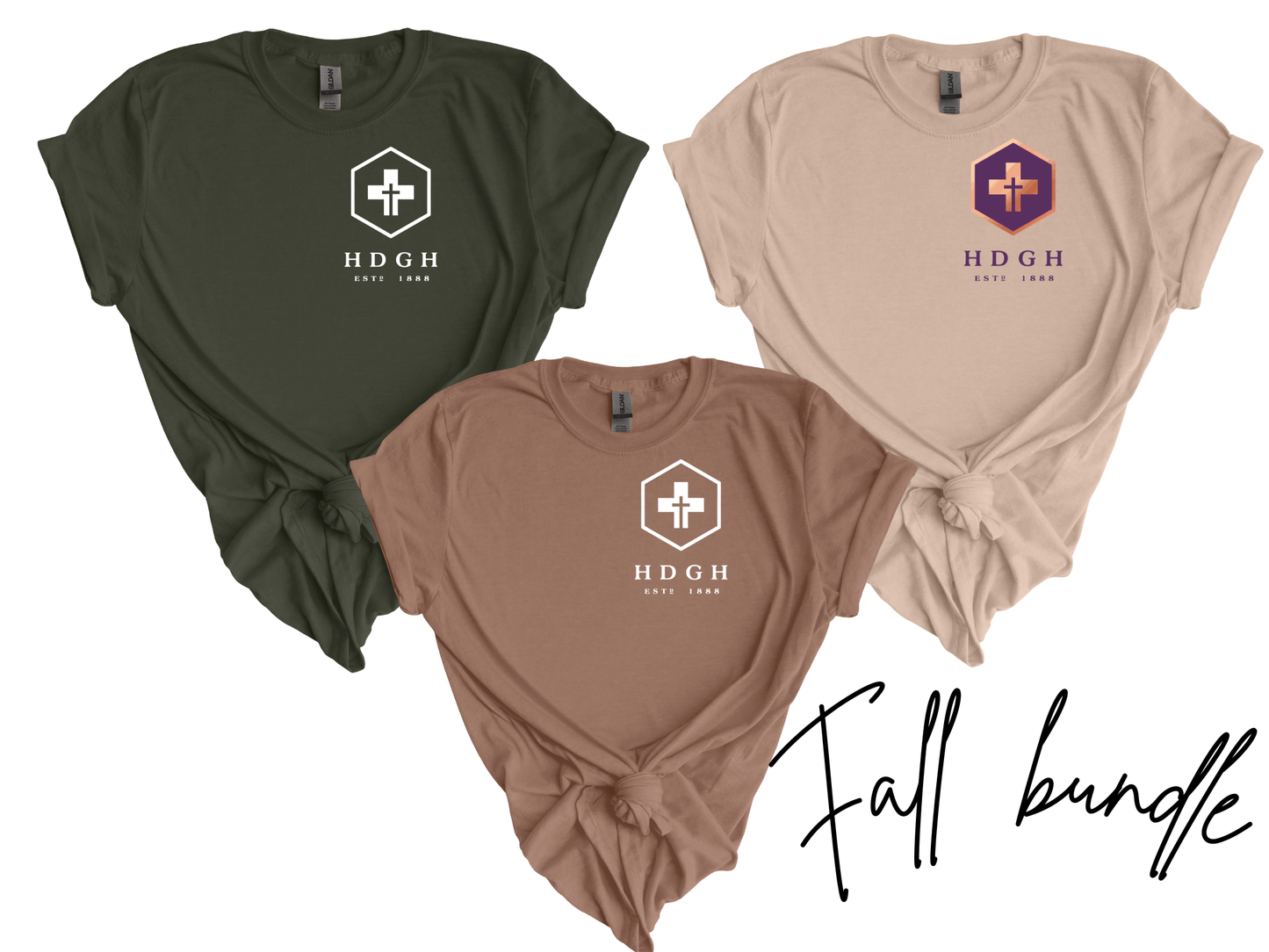 Hotel Dieu Health Care Fall T Shirt bundle