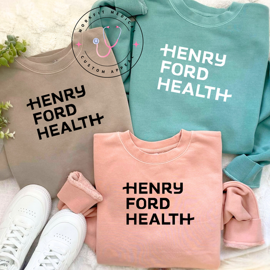 Pigment-Dyed Henry Ford Health Crews