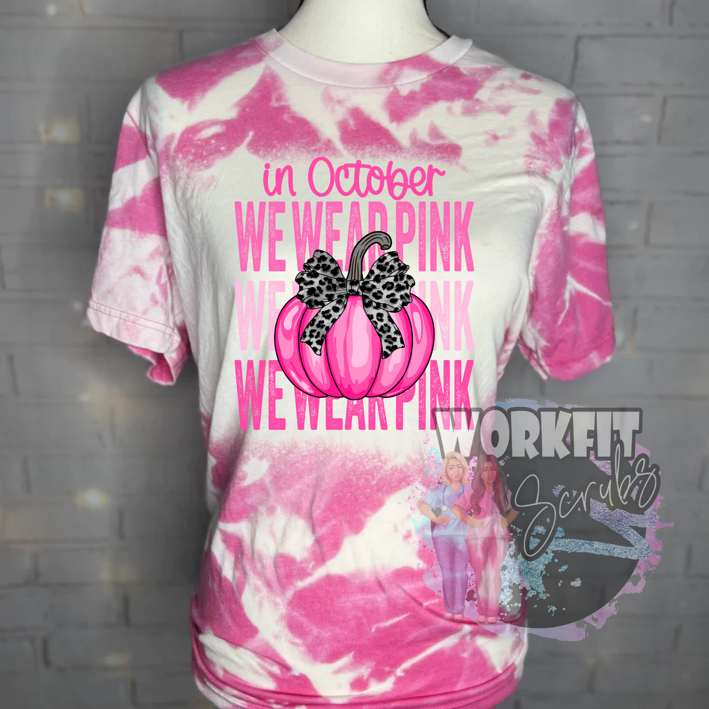 Exclusive Bleach Tie Dye Awareness Tees