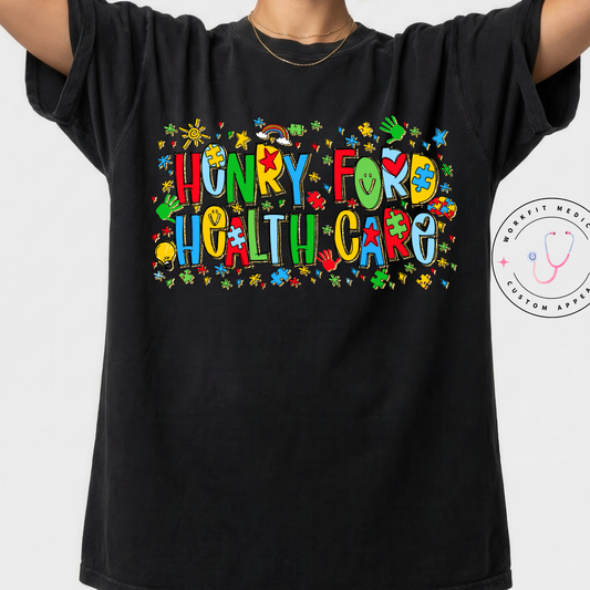 Henry Ford Health Autism Awareness T-Shirt