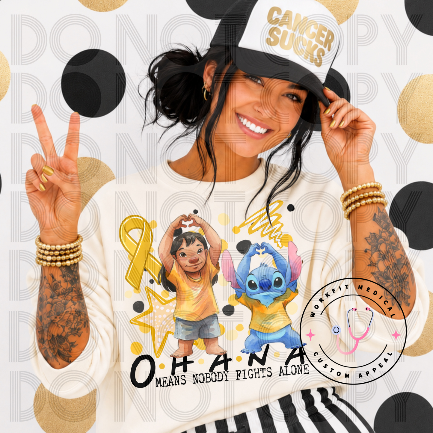 Character Childhood Cancer Awareness Tees