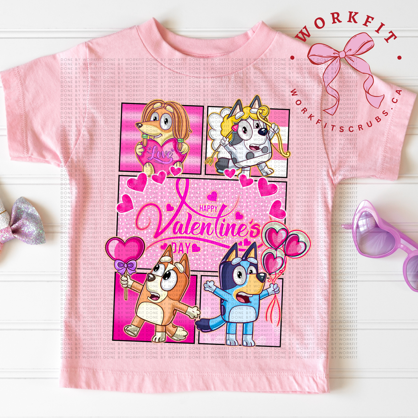 2026 Valentine Toddler Youth Tees