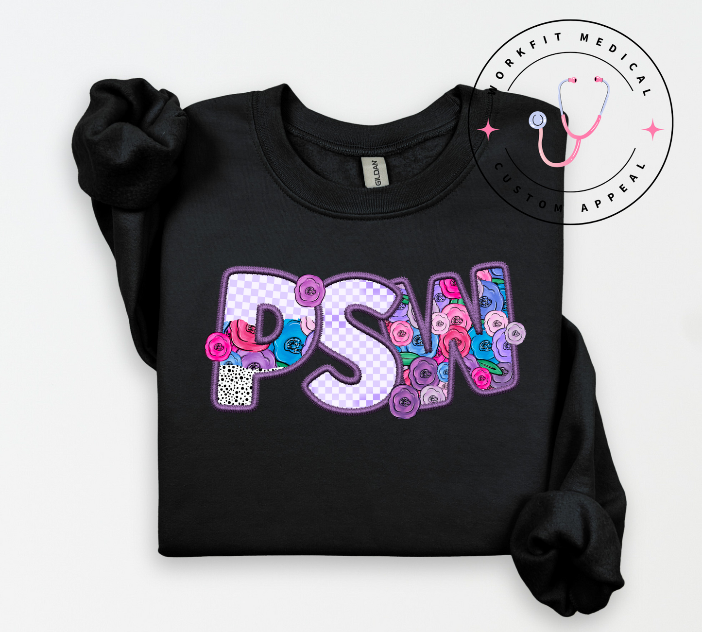Simply Floral PSW Crewneck