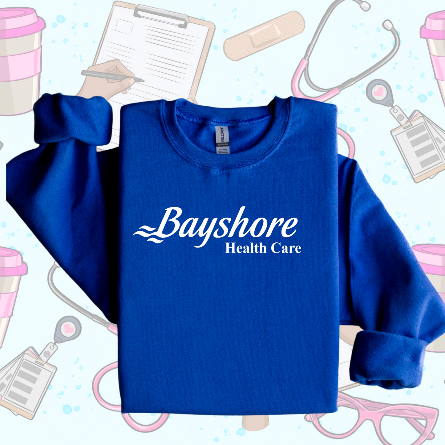 Bayshore Home Health Crewnecks