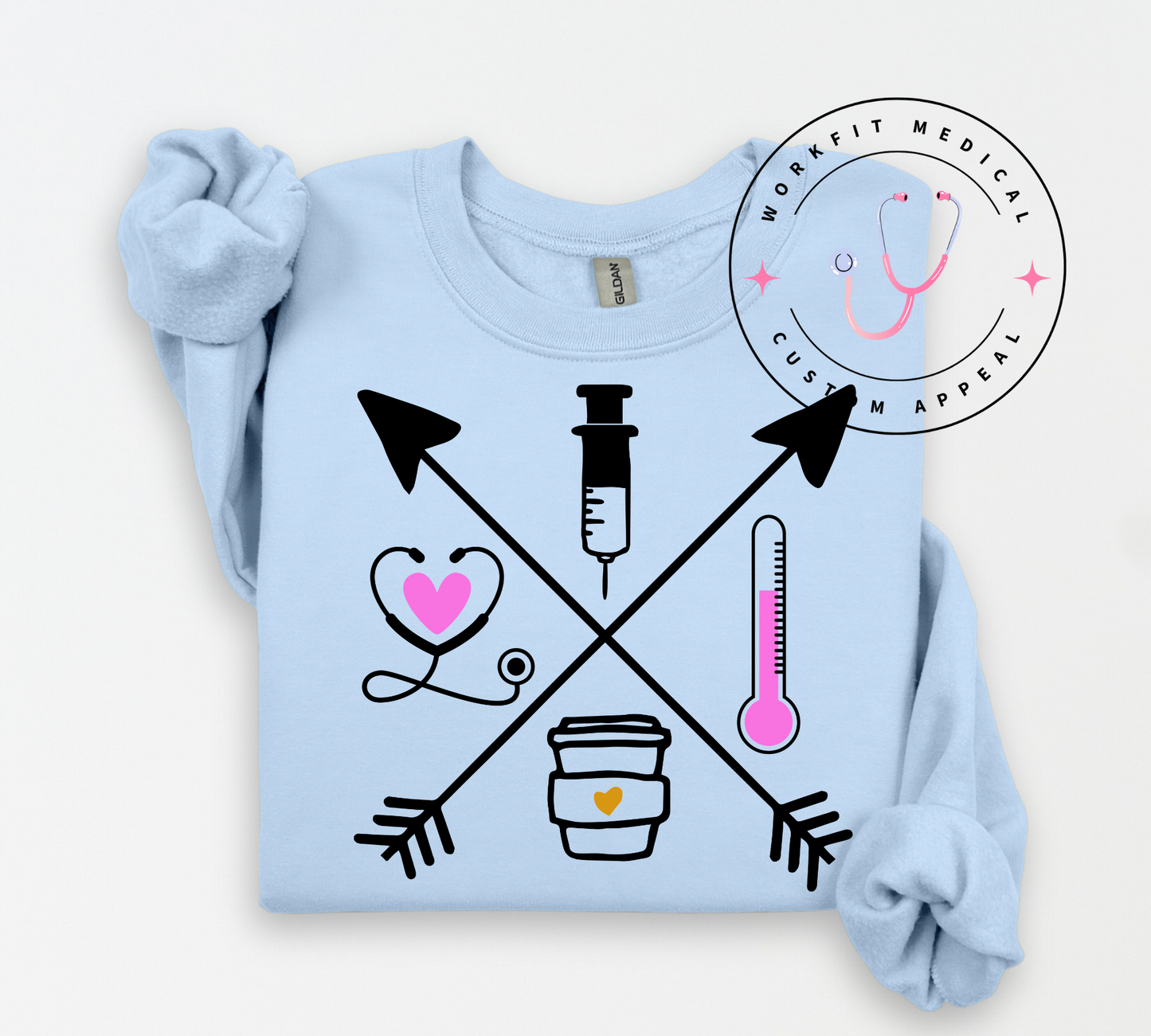 A few Nurse things Crewneck
