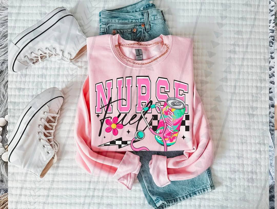 Nurse Fuel Alani Crewnecks
