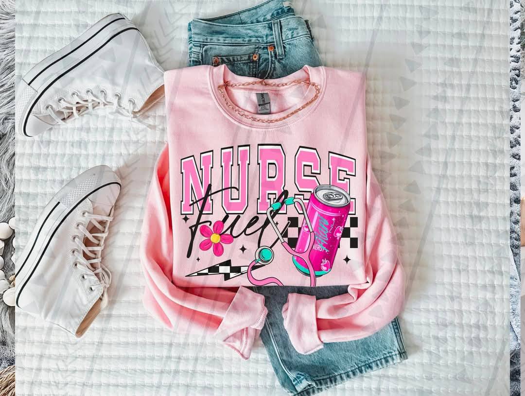 Nurse Fuel Alani Crewnecks