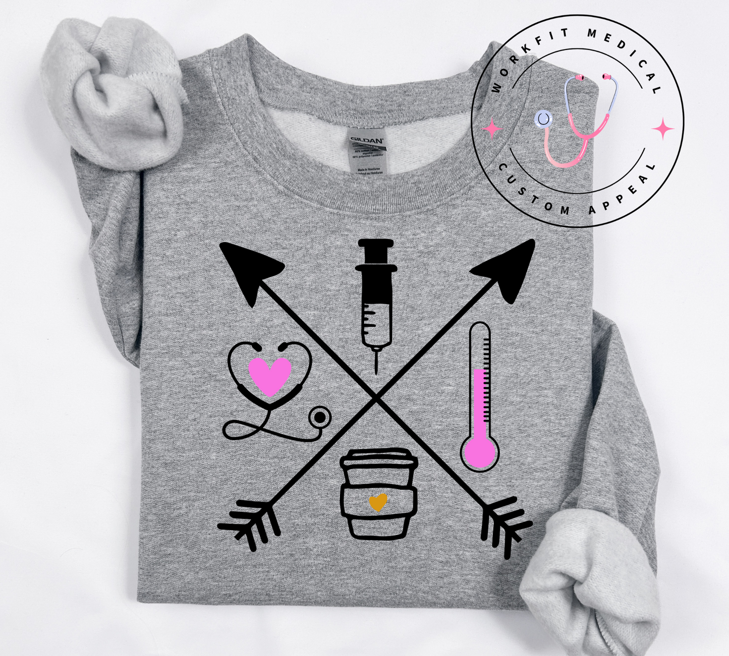 A few Nurse things Crewneck
