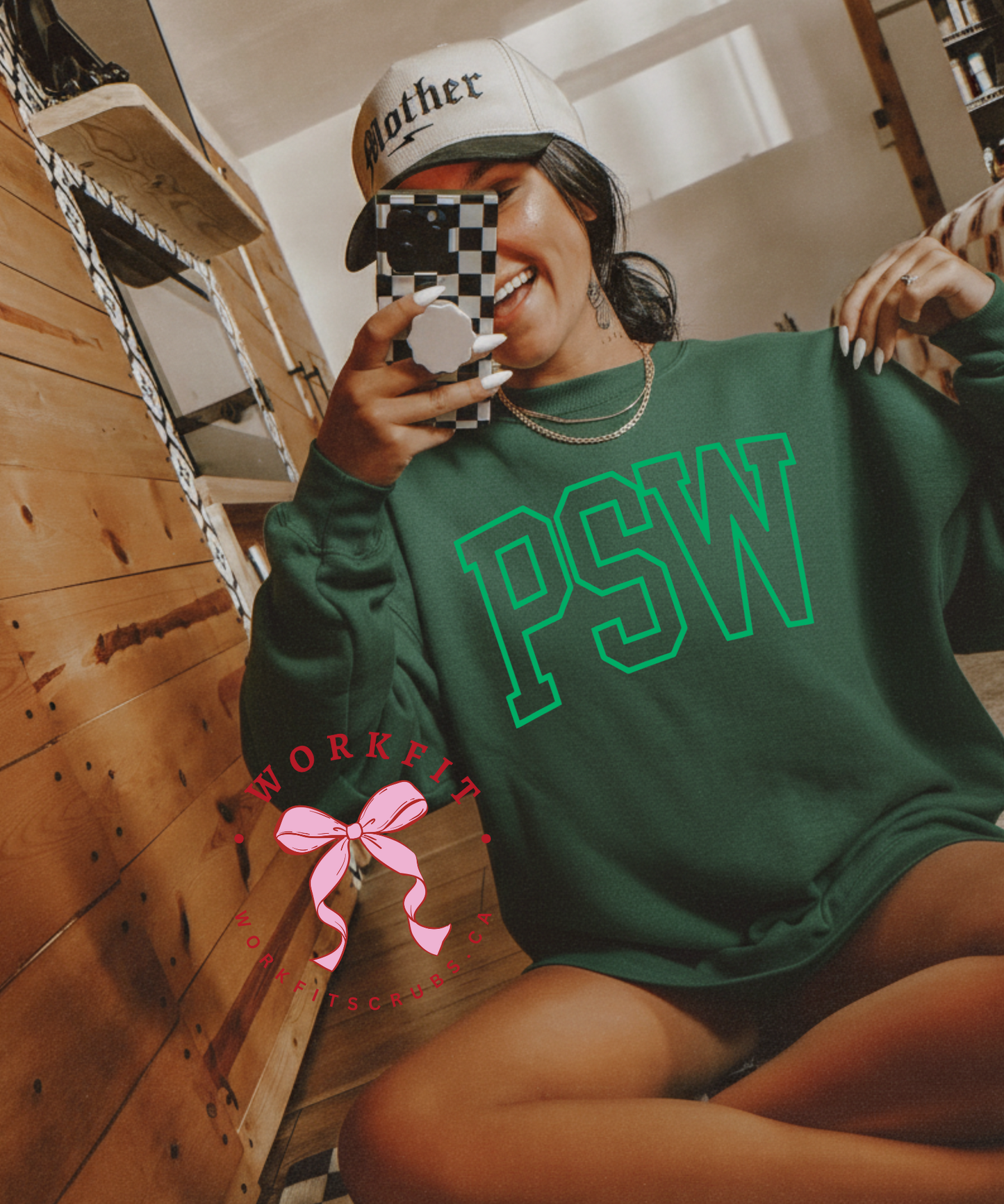 Varsity Outline Crewnecks