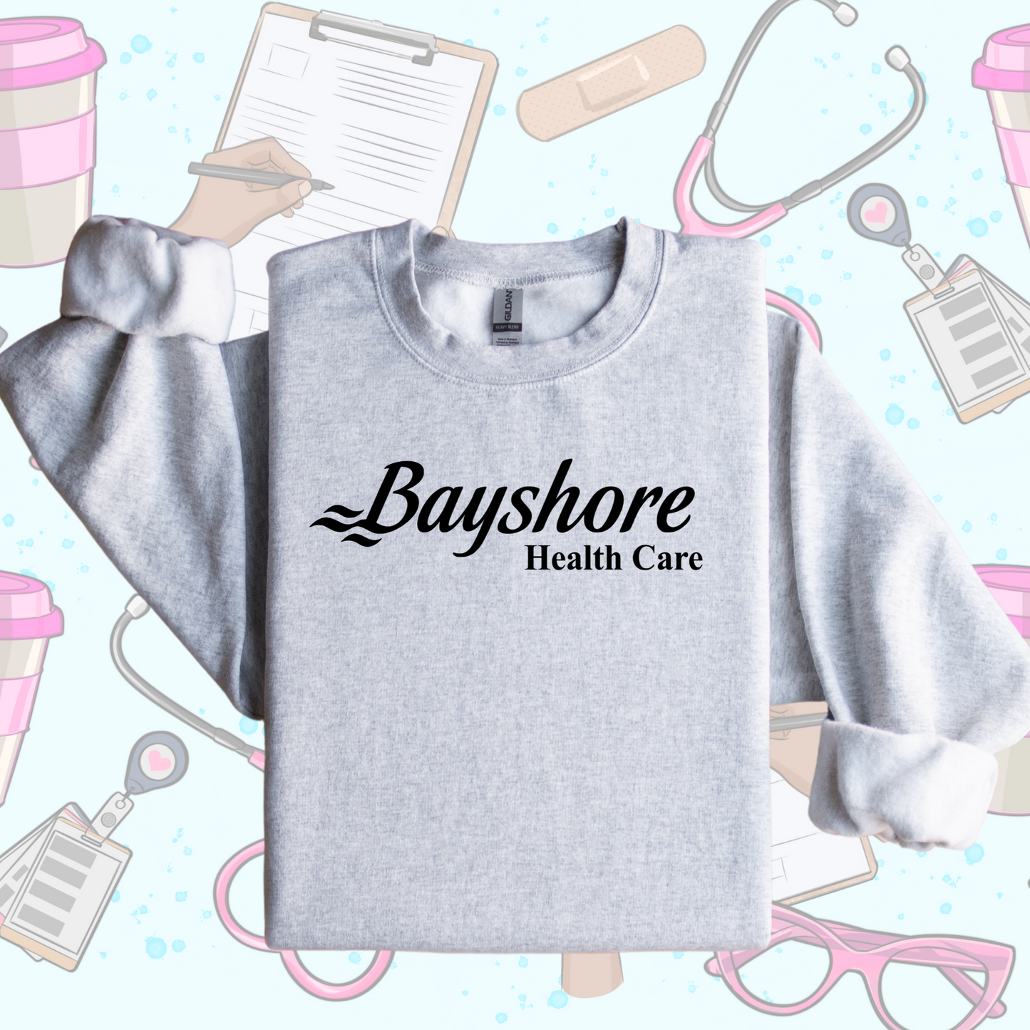 Bayshore Home Health Crewnecks