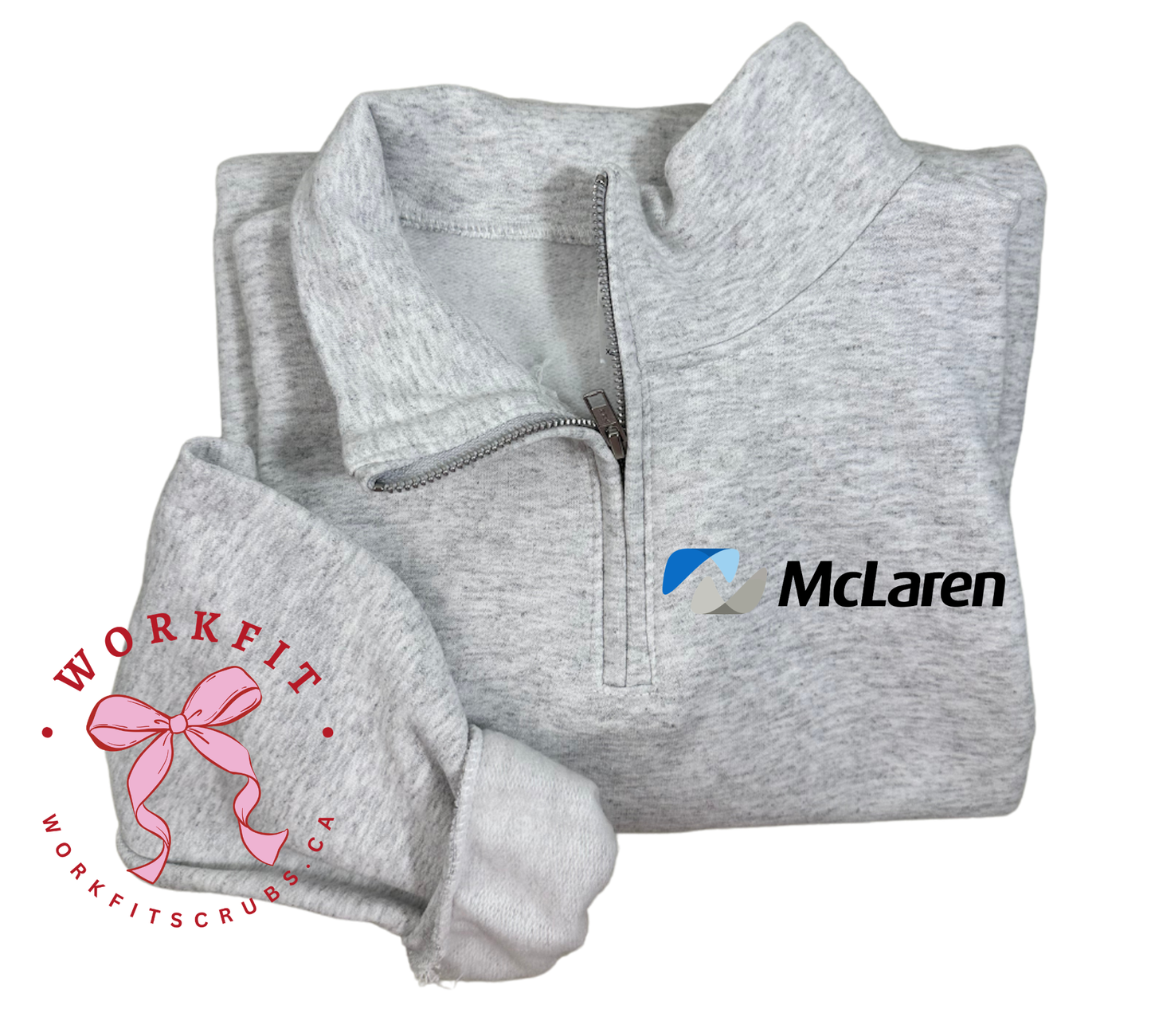 McLaren 1/4 Zip Sweater