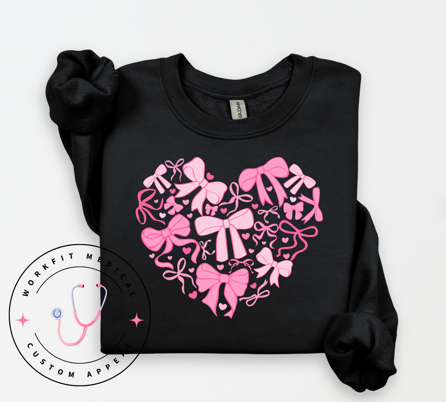 Heart of a million bows Crewneck