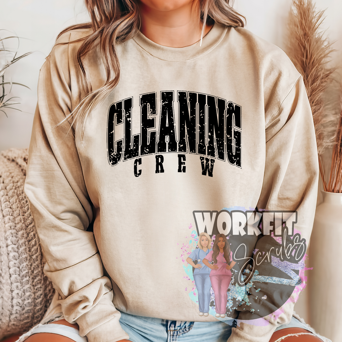 Cleaning Crew Crewnecks
