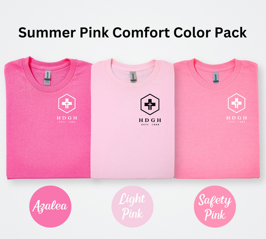 HDGH Gildan Pink Tees
