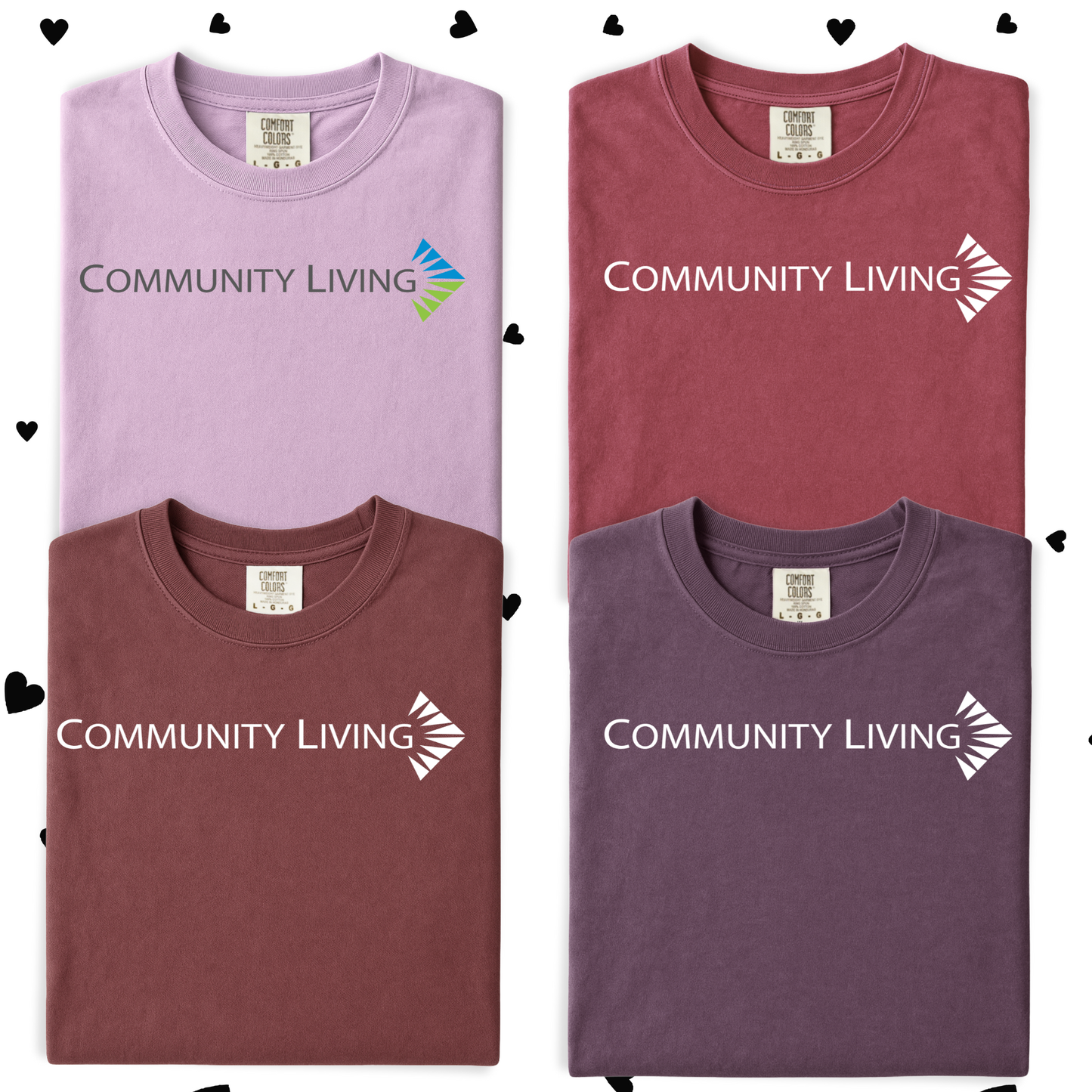 Backyard Besties Community Living Tees