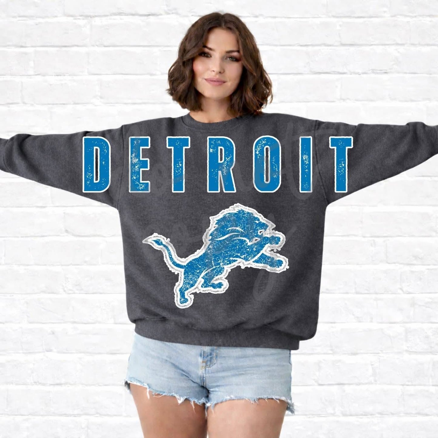 Lions Oversized Crewneck