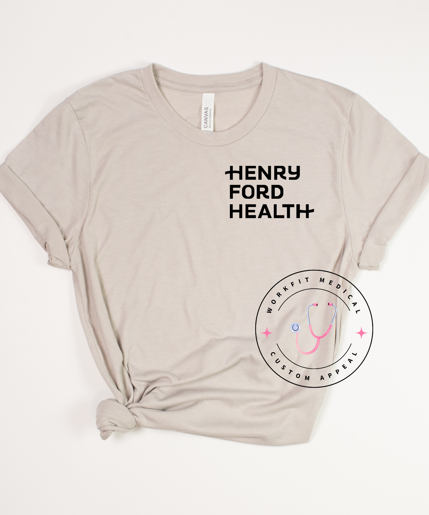Bella Canvas Henry Ford Health Care Tees