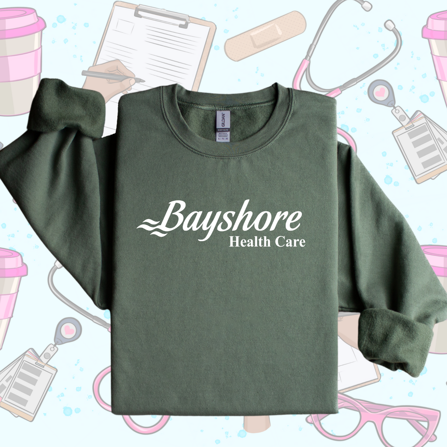 Bayshore Home Health Crewnecks