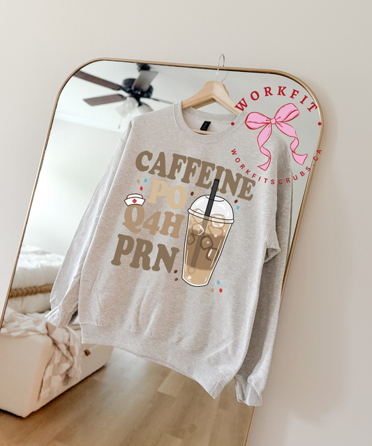 Caffeine Q4H PRN Crewneck