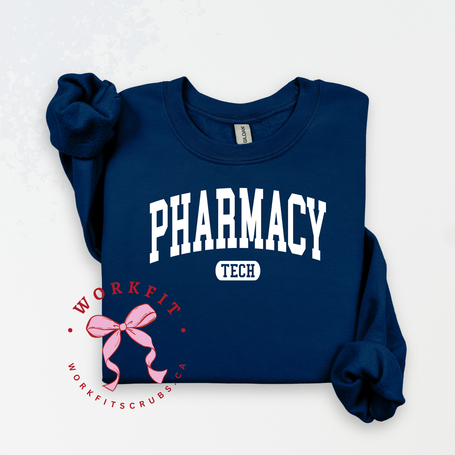 Varsity Pharmacy Tech Crewneck