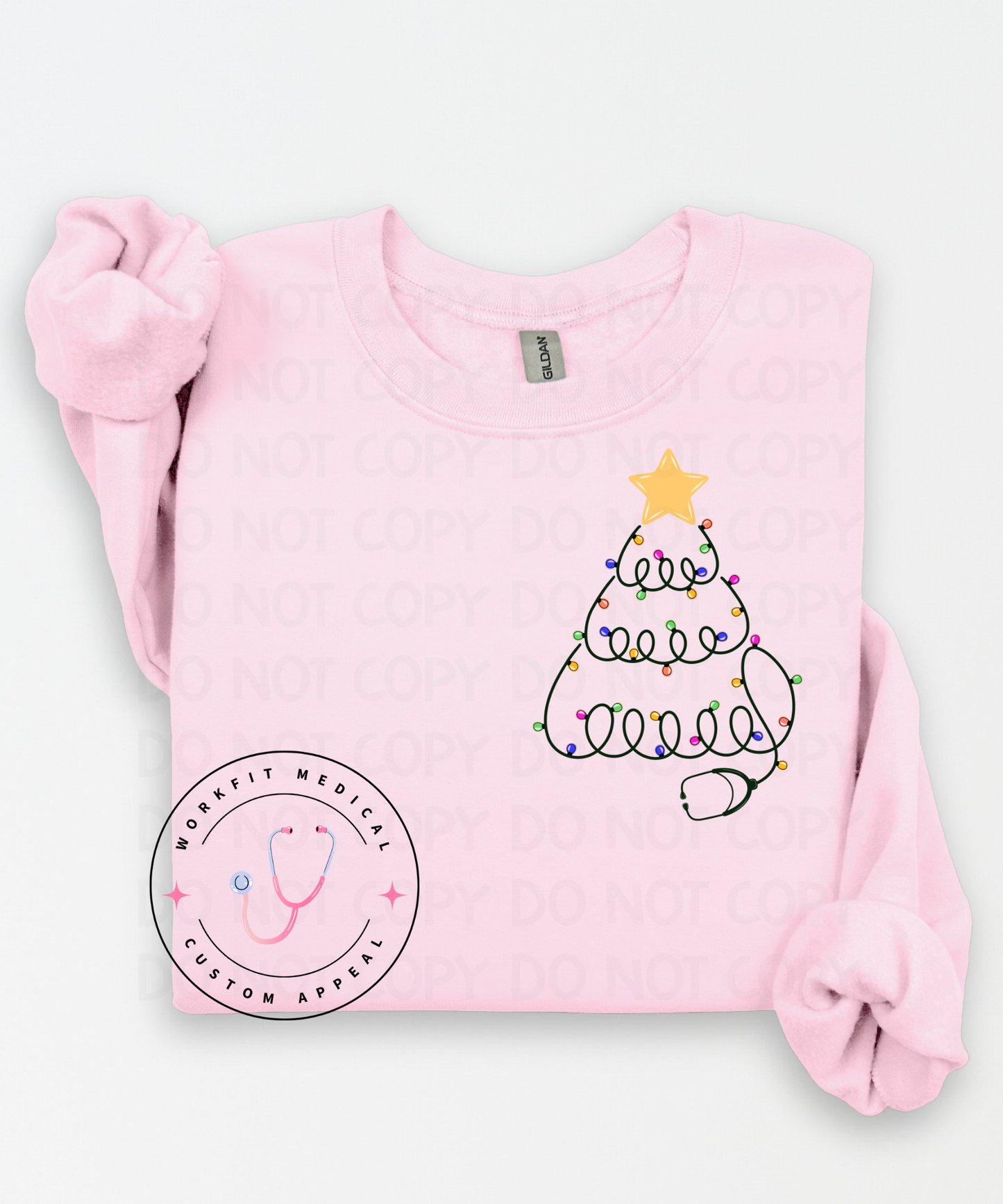 Oversized Tree Pocket Crewneck