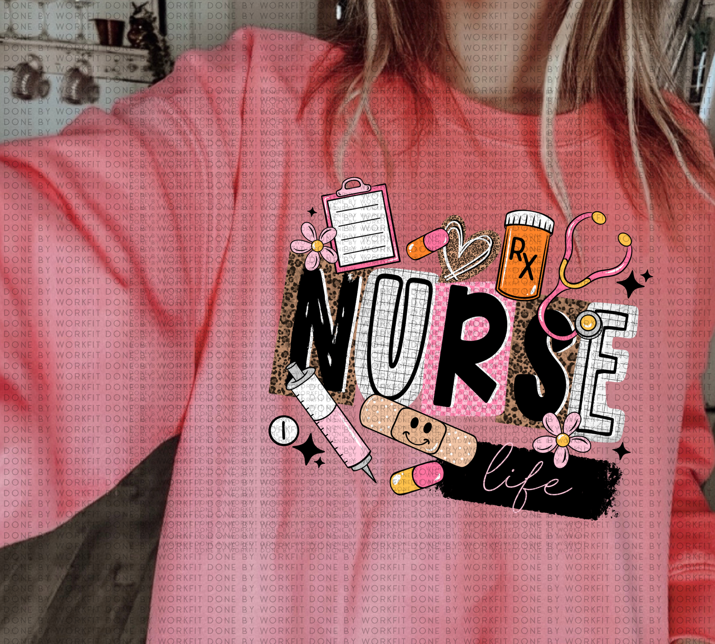 A Little bit of Nursing things Crewneck