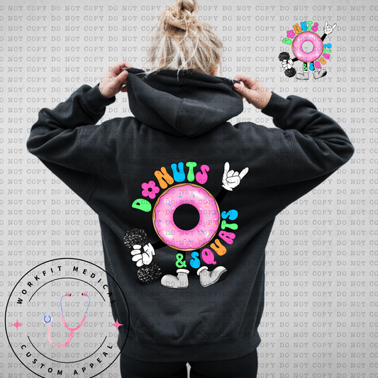 Donuts and Squats Hoodie