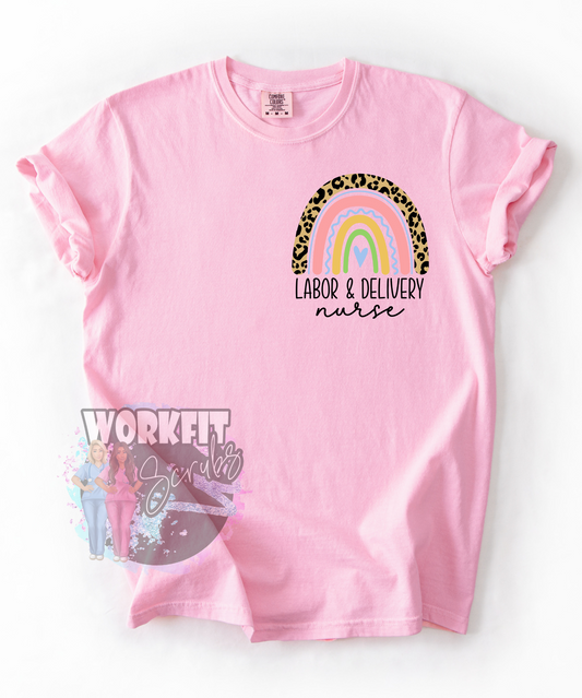 Rainbow Pocket L & D Tee