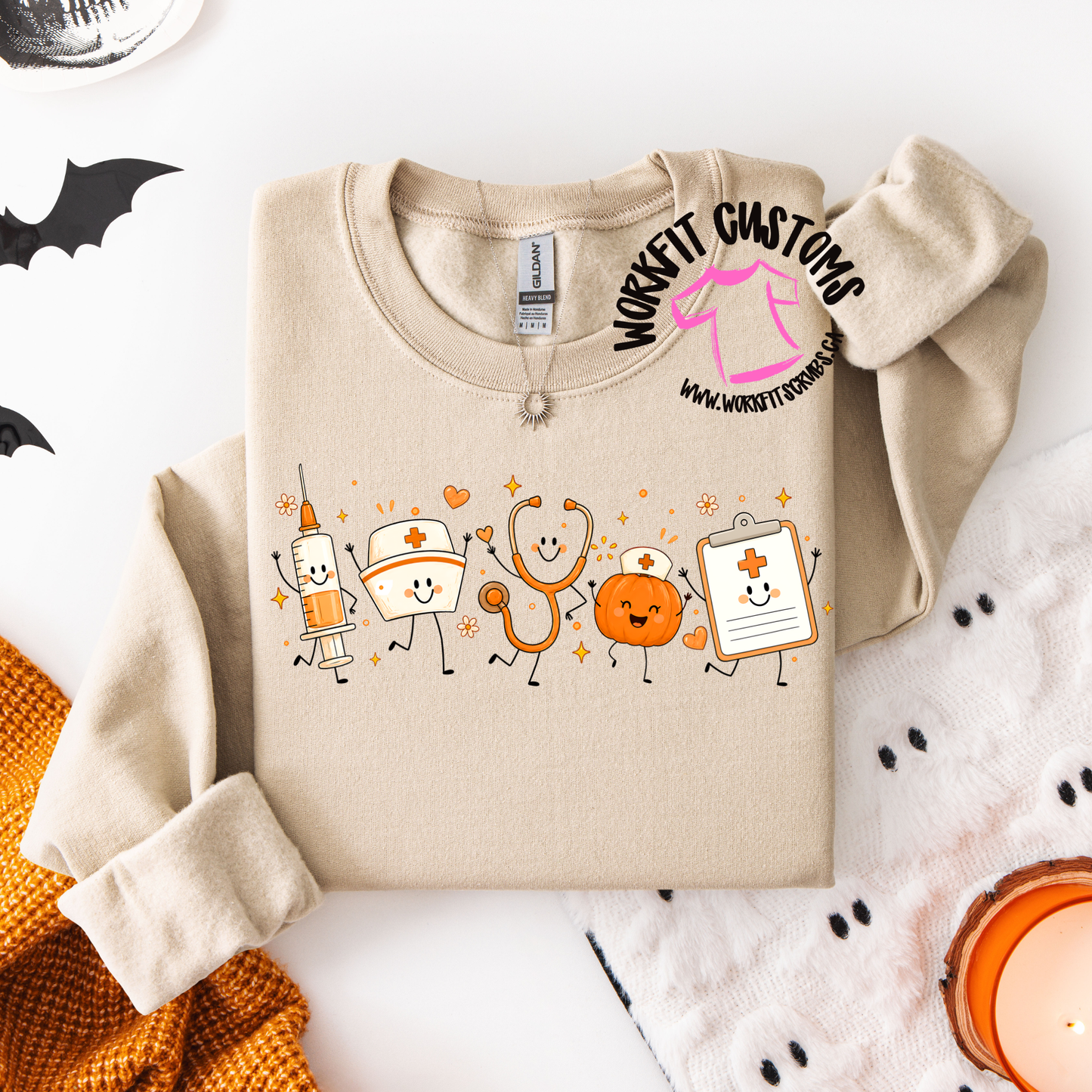 Hi Fall Doodle Sweater
