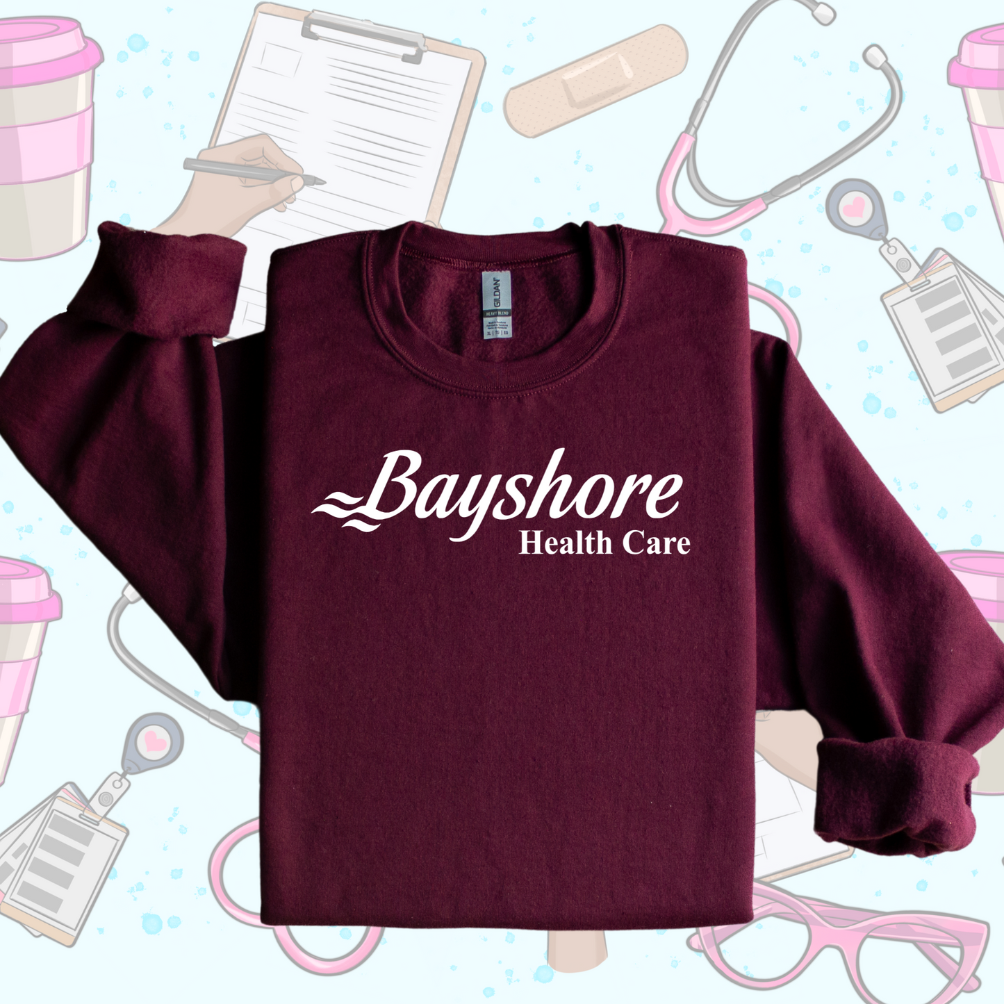 Bayshore Home Health Crewnecks