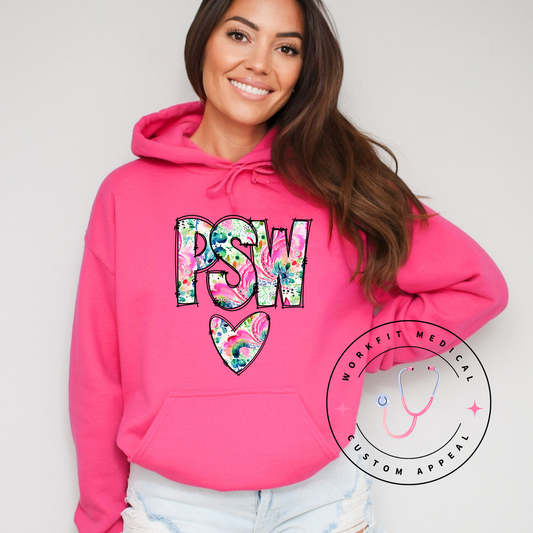 FLoral Font Crewneck & Hoodie