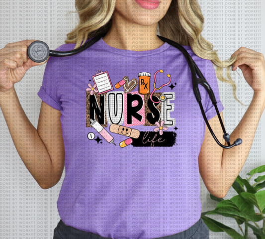 A little bit of Nursing -Shirt