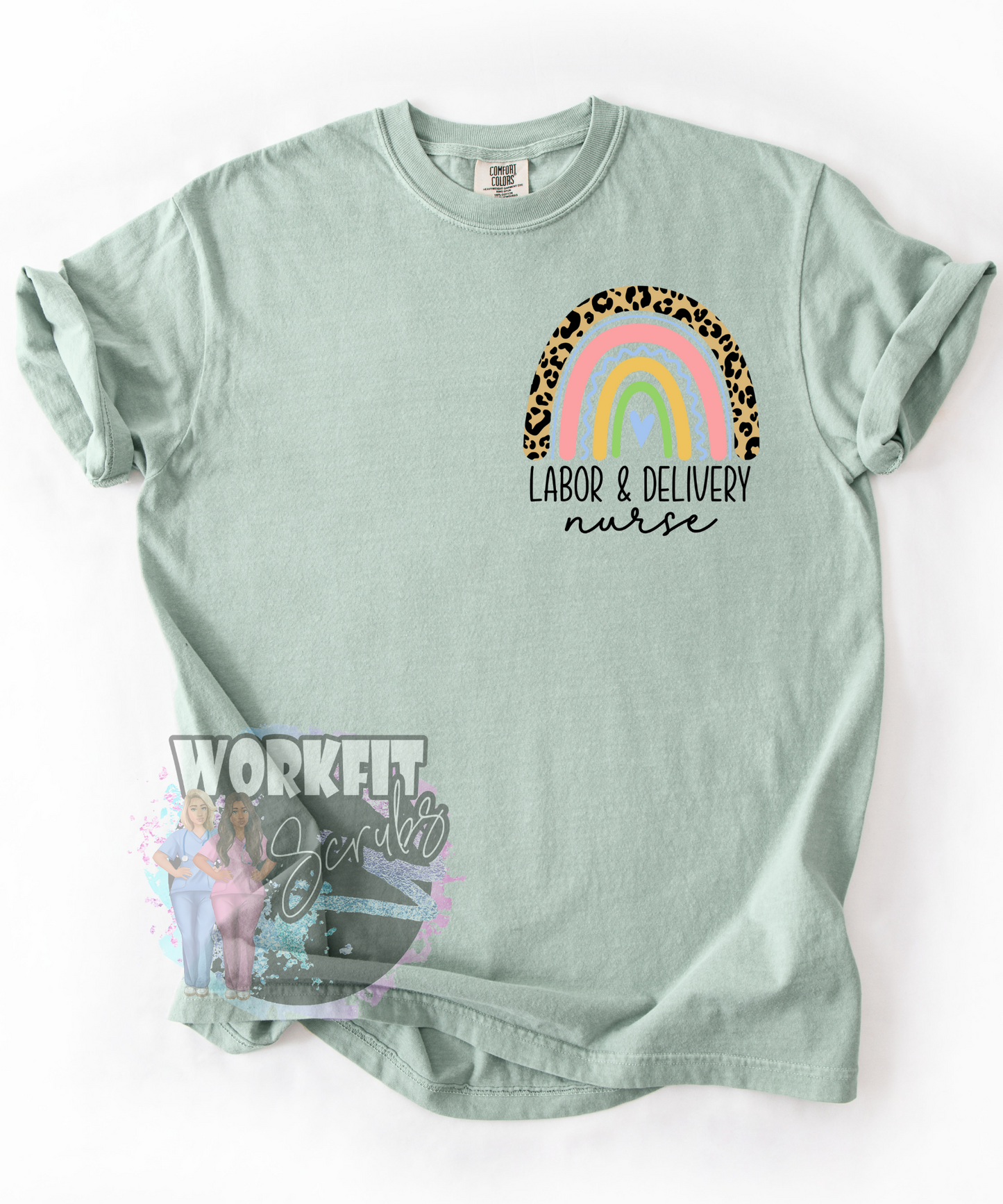 Rainbow Pocket L & D Tee
