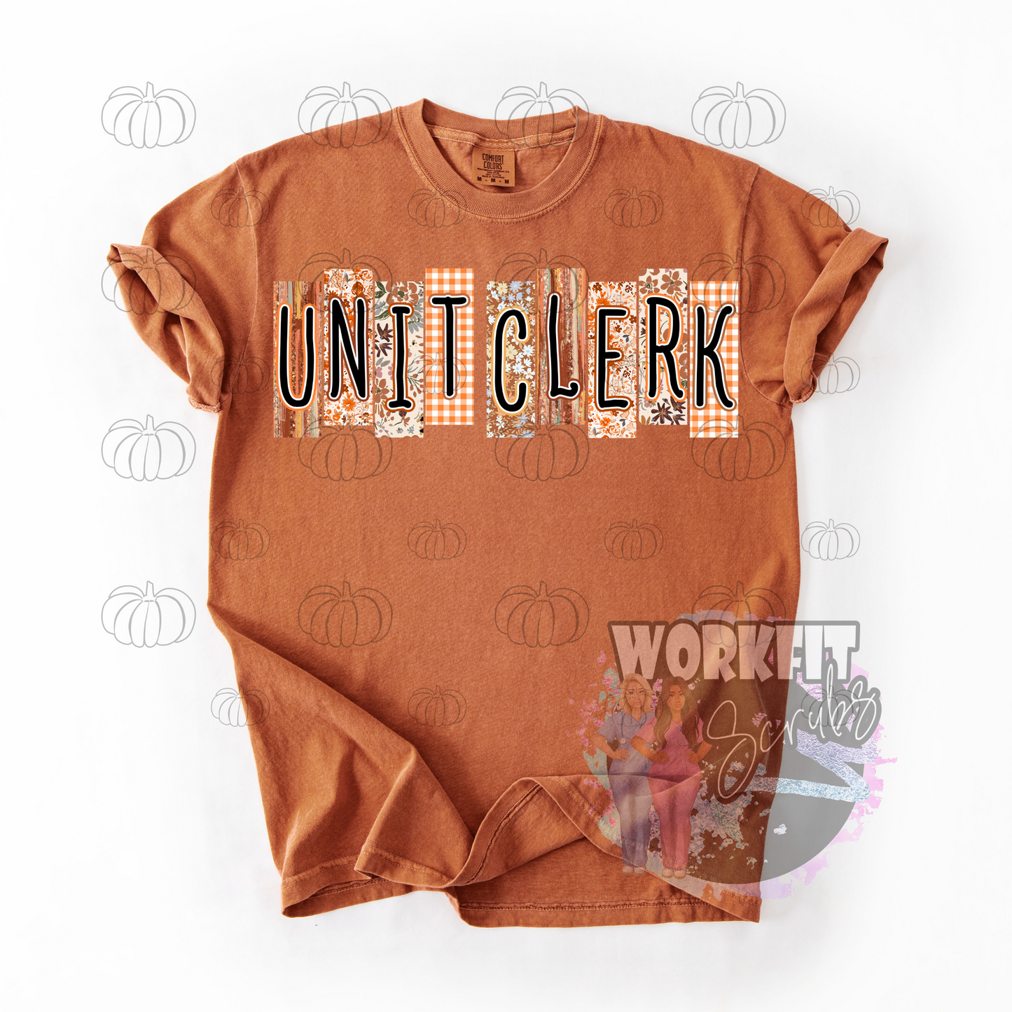 Fall Unit Clerk Tee