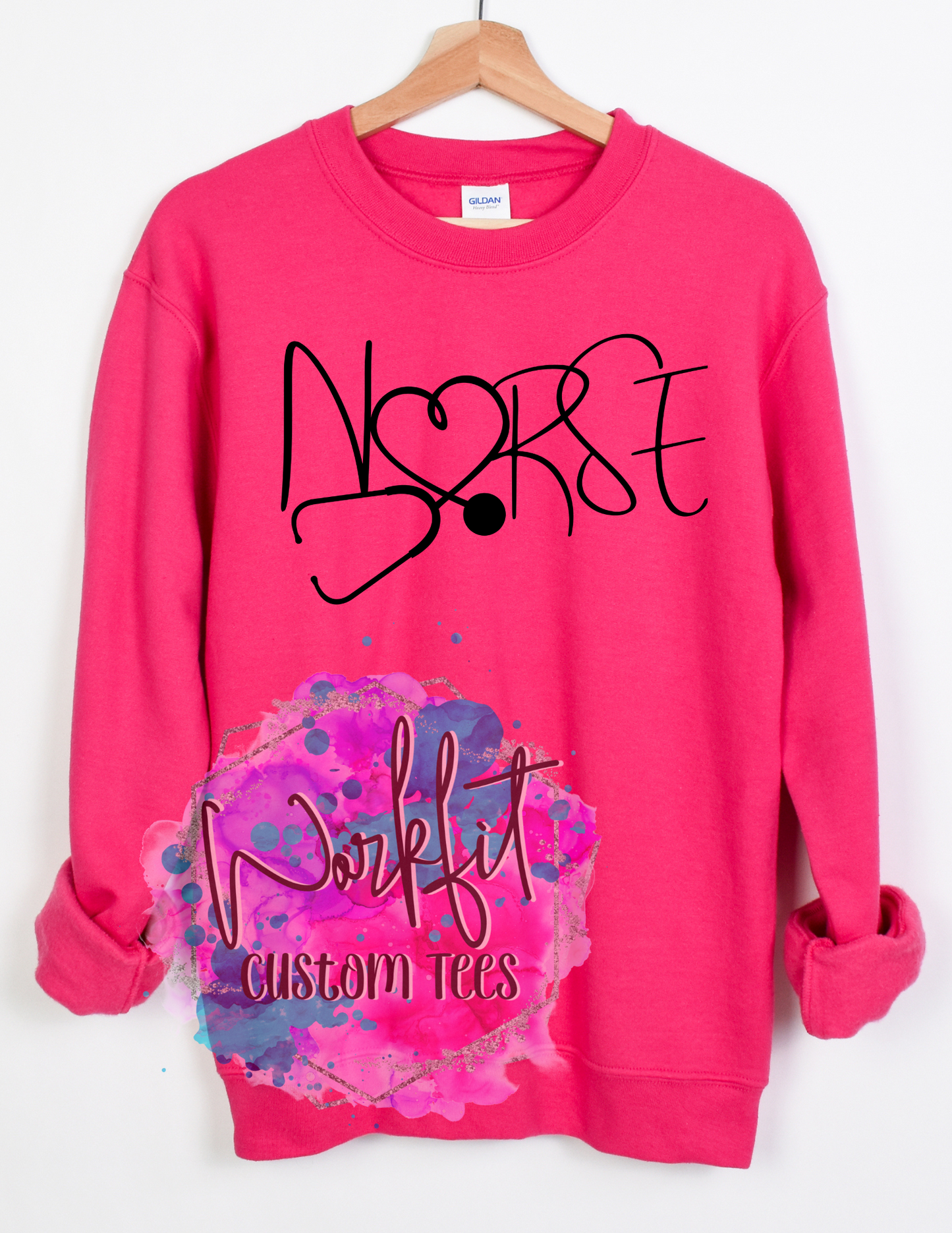 Nurse Street Art Crewneck