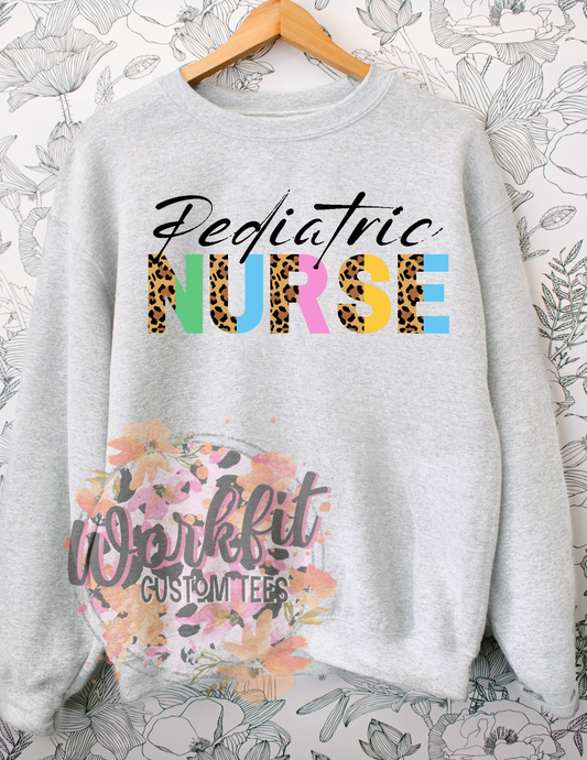 Crewneck - Medical Christmas - Ped Nurse