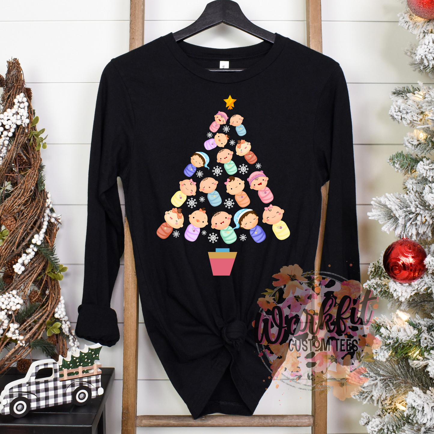 Crewneck - Medical Christmas - peds tree