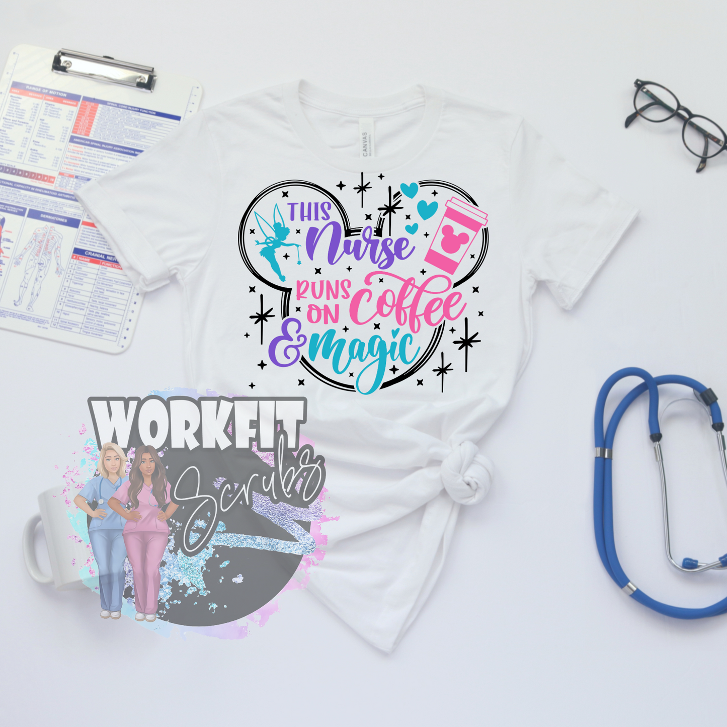 Nurse Dissssney Tees