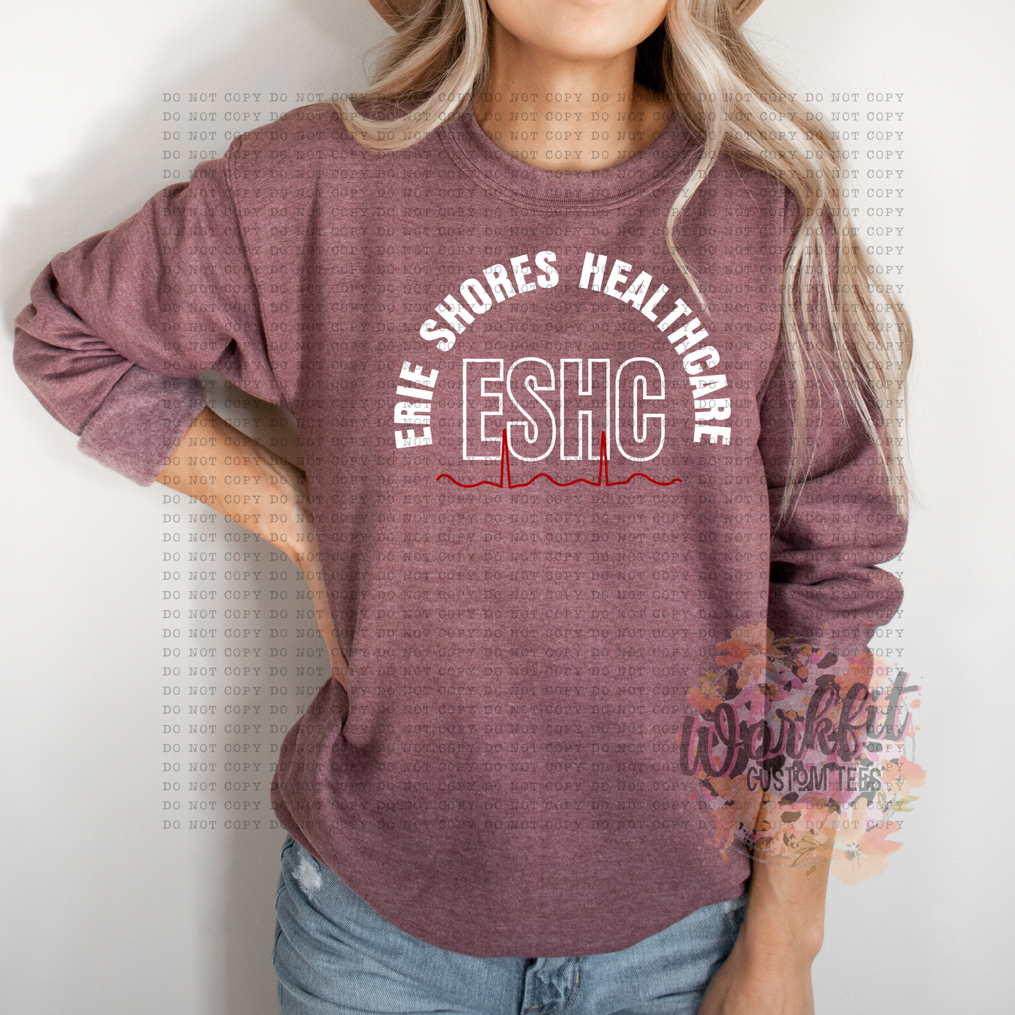 ESHC Heather Style Crewnecks