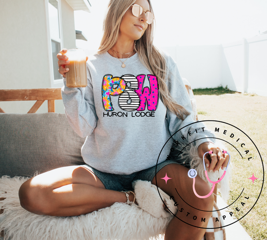 Doodle PSW HL Crewneck