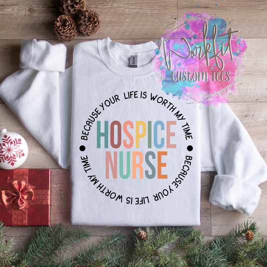 Hospice Crewnecks