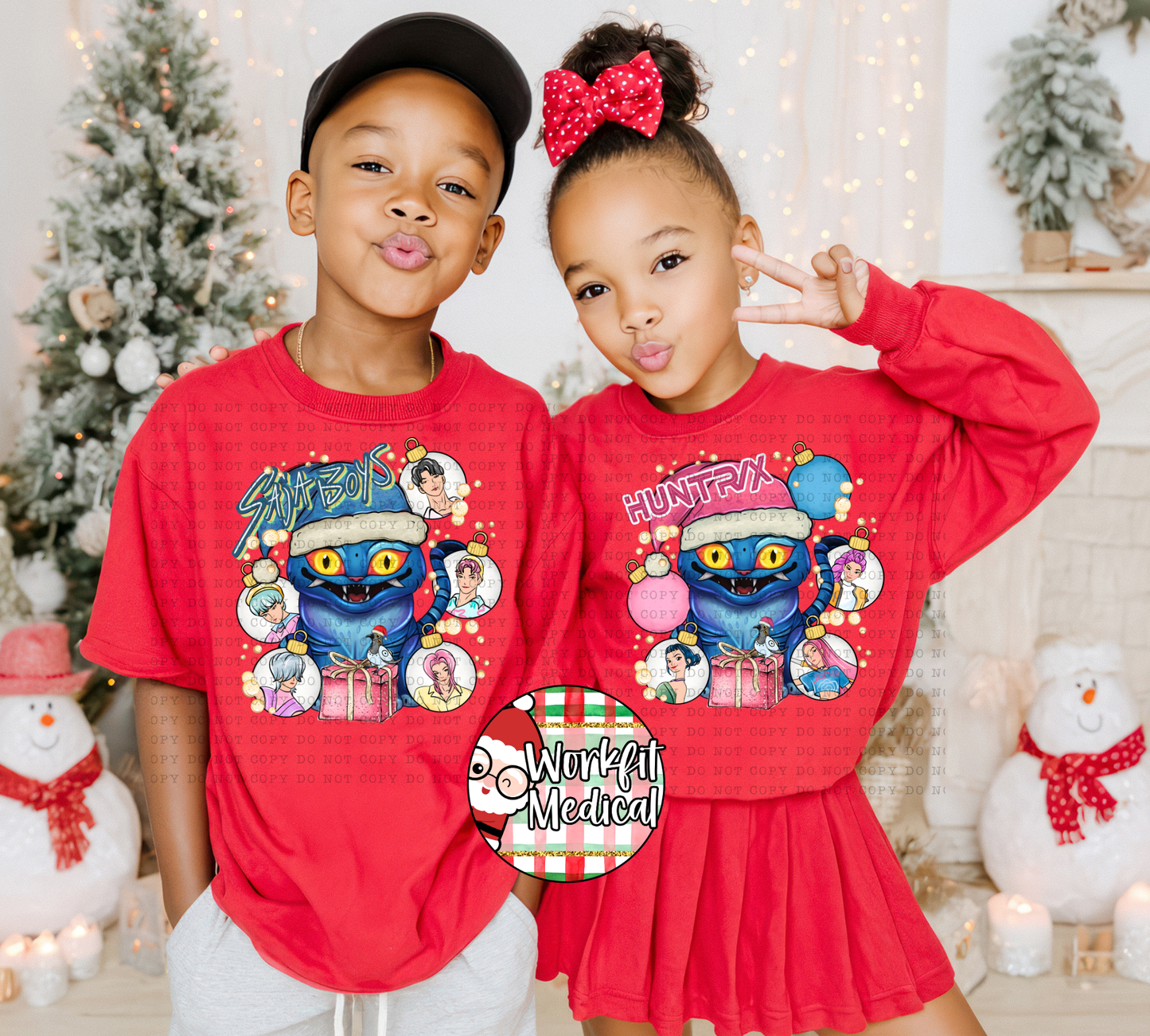 Christmas K POP Crewnecks