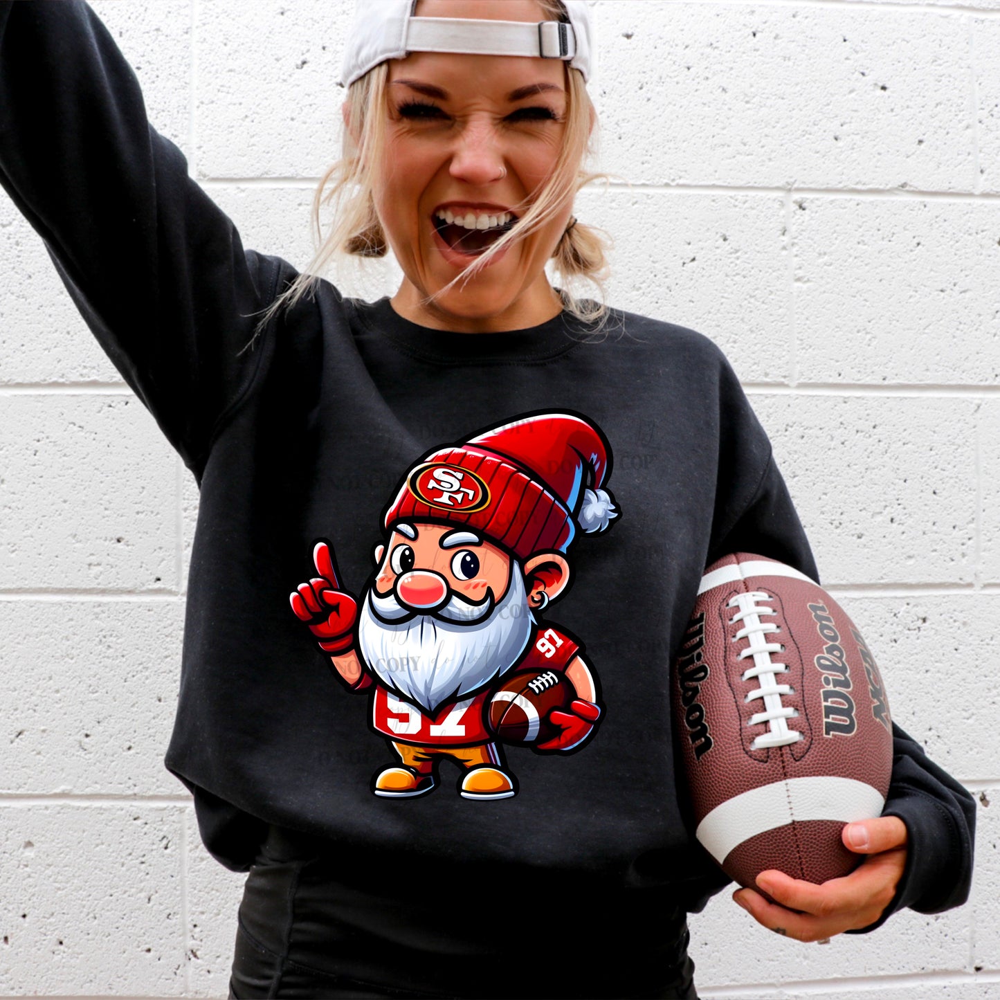 Football Gnome Crewneck