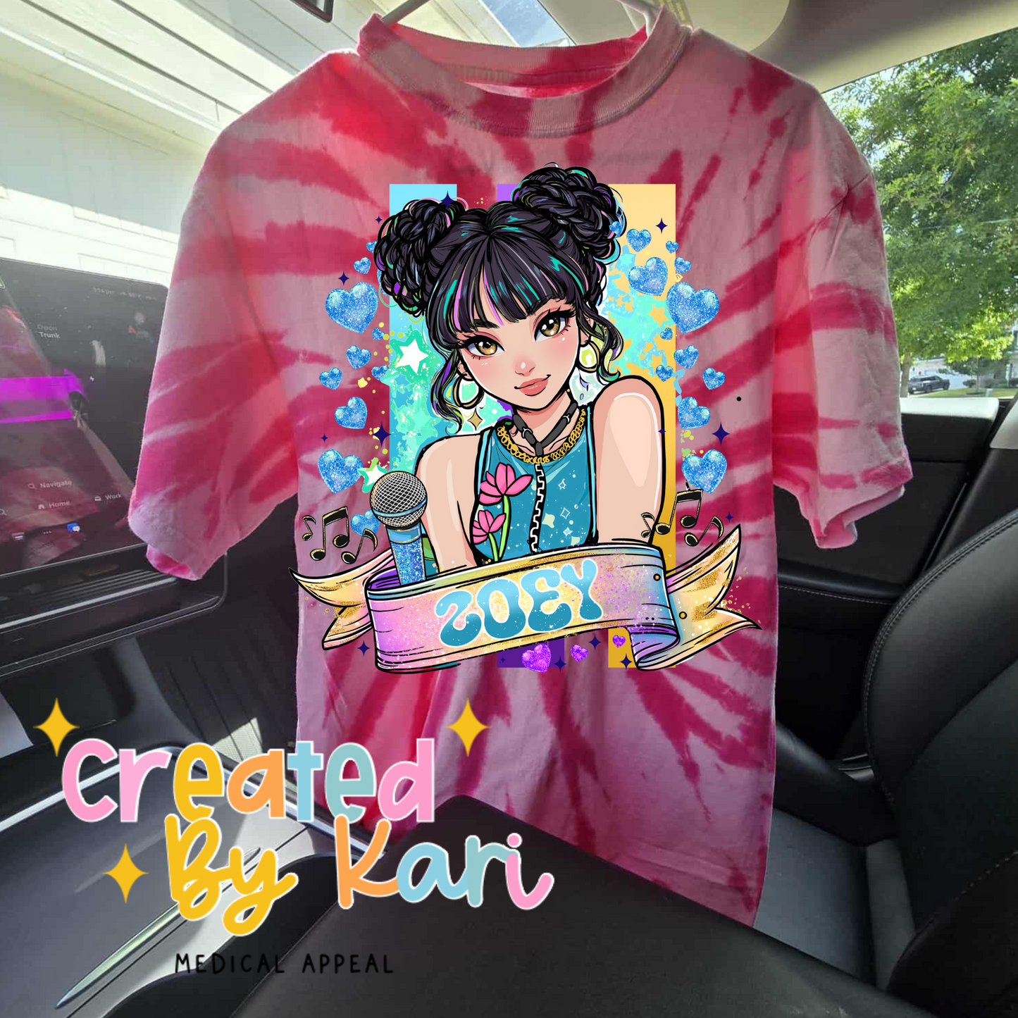 Youth Tie Dye K POP Tees