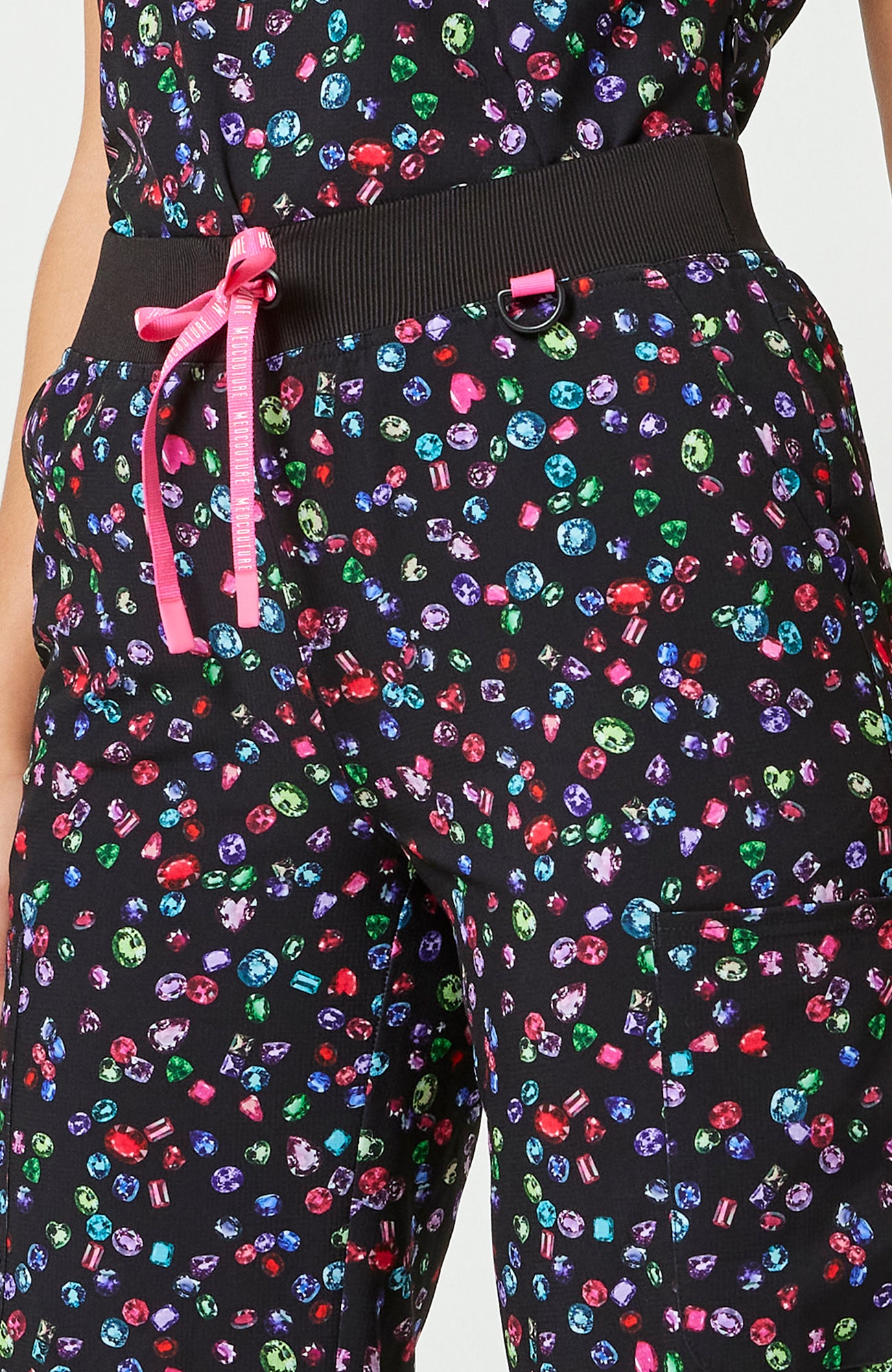 Wide Leg Pant in SPARKLING JEWELS