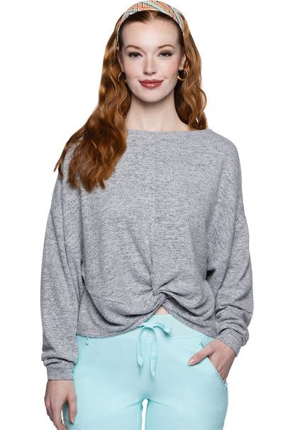 Long Sleeve Knit Reversible Pullover